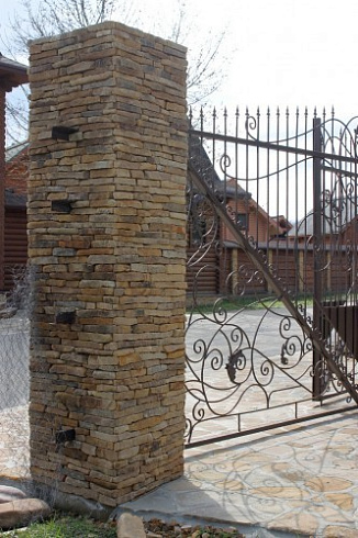 Kamenclub.ru: Песчаник (хворост) art PSG-5-06  купить в Пензе    1 900 руб/кв.м   фото КАМЕНЬ КЛУБ