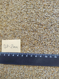 Кварцевый песок для площадок фр. 0,8 - 2 мм.  купить в Пензе фото Камень Клуб