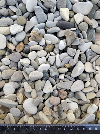 Галька черноморская фр. 10-20 мм.  купить в Пензе фото Камень Клуб
