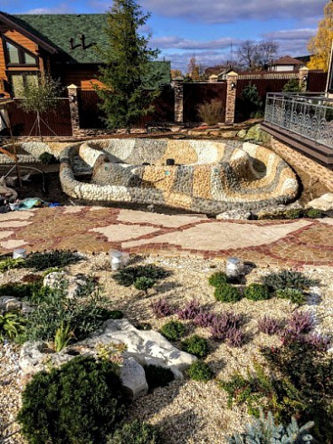 Kamenclub.ru: Песчаник брусчатка (Готика) art PSG-L-01  купить в Пензе    2300 руб/кв.м   фото КАМЕНЬ КЛУБ