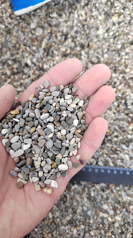 фото Галька черноморская фр. 3-5 мм. купить в Пензе  в интернет-портале КАМЕНЬ КЛУБ