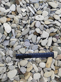 Галька черноморская фр. 20-40 мм.  купить в Пензе фото Камень Клуб