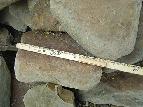 Kamenclub.ru: Песчаник для мощения дорожек, площадок, парковок ( фр 5-10 см)  купить в Пензе песчаник  серый желтый коричневый рыжий песчаник оголтованный окатанный 6500 руб/т   фото КАМЕНЬ КЛУБ