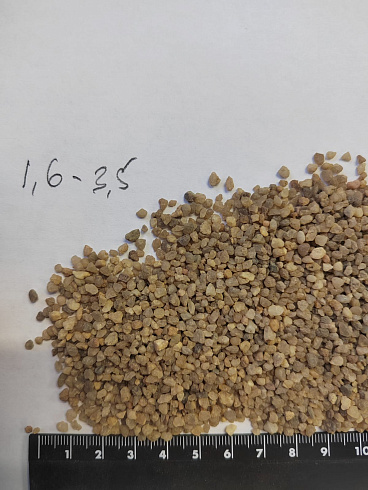 Кварцевый песок для водоподготовки фр. 1,6-3 мм.  купить в Пензе фото Камень Клуб