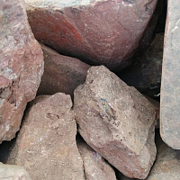 Яшма красная  (фр. 70-100 мм) фото Камень Клуб  купить в Пензе