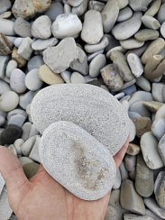 Галька черноморская фр. 50-100 мм.  купить в Пензе фото Камень Клуб