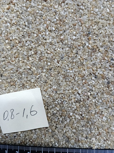 Кварцевый песок для пескоструйных работ фр. 0,8-1,6 мм.  купить в Пензе фото Камень Клуб