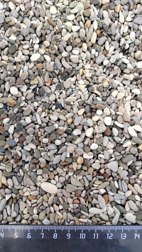 Галька черноморская фр. 3-5 мм.  купить в Пензе фото Камень Клуб