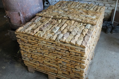 Kamenclub.ru: Песчаник (плитка) art PSG-5-02  купить в Пензе    2400 руб/кв.м   фото КАМЕНЬ КЛУБ