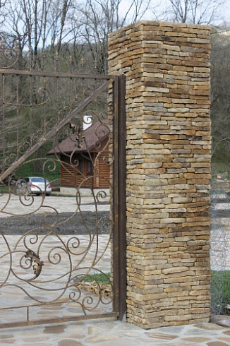 Kamenclub.ru: Песчаник (хворост) art PSG-5-06  купить в Пензе    1 900 руб/кв.м   фото КАМЕНЬ КЛУБ