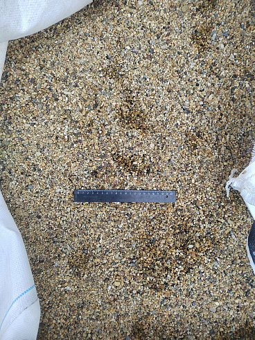 Галька речная окат (рыжая) фр.3-5 мм купить в Пензе 