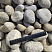 Kamenclub.ru: Галька речная окат (серо-белая) фр. 70-120 мм купить  в Пензе галька галечник бело-серая, серо-белая, серая, белая речная природная галька  8000 руб/т   фото КАМЕНЬ КЛУБ