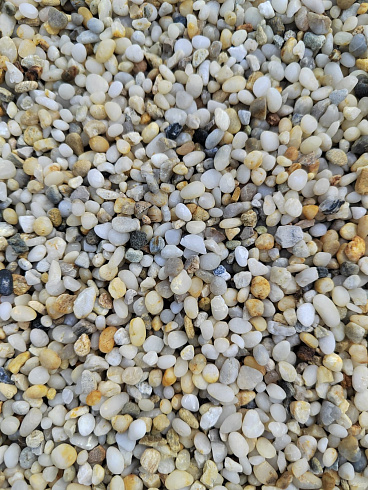 фото Галька крымская жемчужная фр. 3-5 мм. купить в Пензе  в интернет-портале КАМЕНЬ КЛУБ