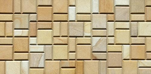 Kamenclub.ru: Песчаник (Римская кладка) art PSG-L-02  купить в Пензе    3750 руб/кв.м   фото КАМЕНЬ КЛУБ