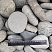 Kamenclub.ru: Галька речная окат (темно-серая) фр. 70-150 мм. купить  в Пензе галька речная темно-серая, синяя, серая речная галька округлая  8000 руб/т   фото КАМЕНЬ КЛУБ
