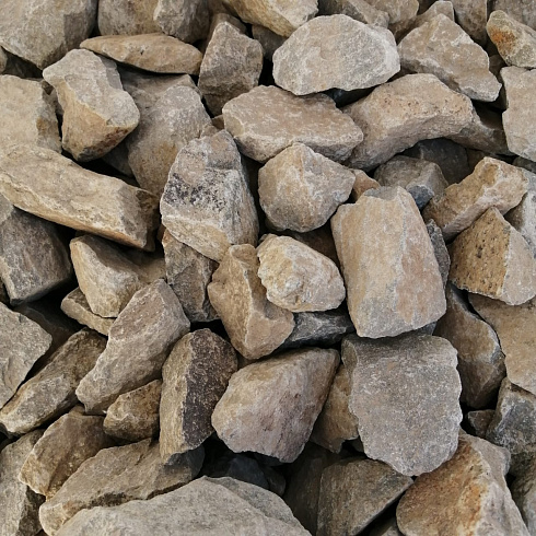 фото Габбро-диабаз  (фр. 70-100 мм)  купить в Пензе в интернет-портале КАМЕНЬ КЛУБ