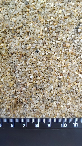 Кварцевый песок для площадок фр. 0,8 - 2 мм.  купить в Пензе фото Камень Клуб