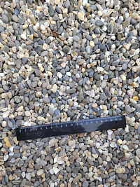 Галька крымская прибрежная фр. 5-10 мм.  купить в Пензе фото Камень Клуб