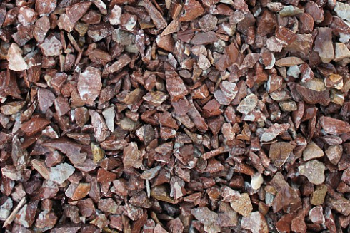 Kamenclub.ru: Мраморная крошка (щебень крошка розовый) фр. 40-70 мм.  купить в Пензе мрамр розовый, красный мраморный декоративный 11000 руб/т   фото КАМЕНЬ КЛУБ