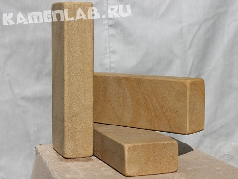 Kamenclub.ru: Бордюр садовый (песчаник) art PSG-B-01  купить в Пензе    500 руб за 1 мп   фото КАМЕНЬ КЛУБ