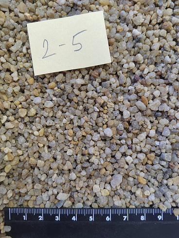 Кварцевый песок для площадок фр. 2-5 мм.  купить в Пензе фото Камень Клуб